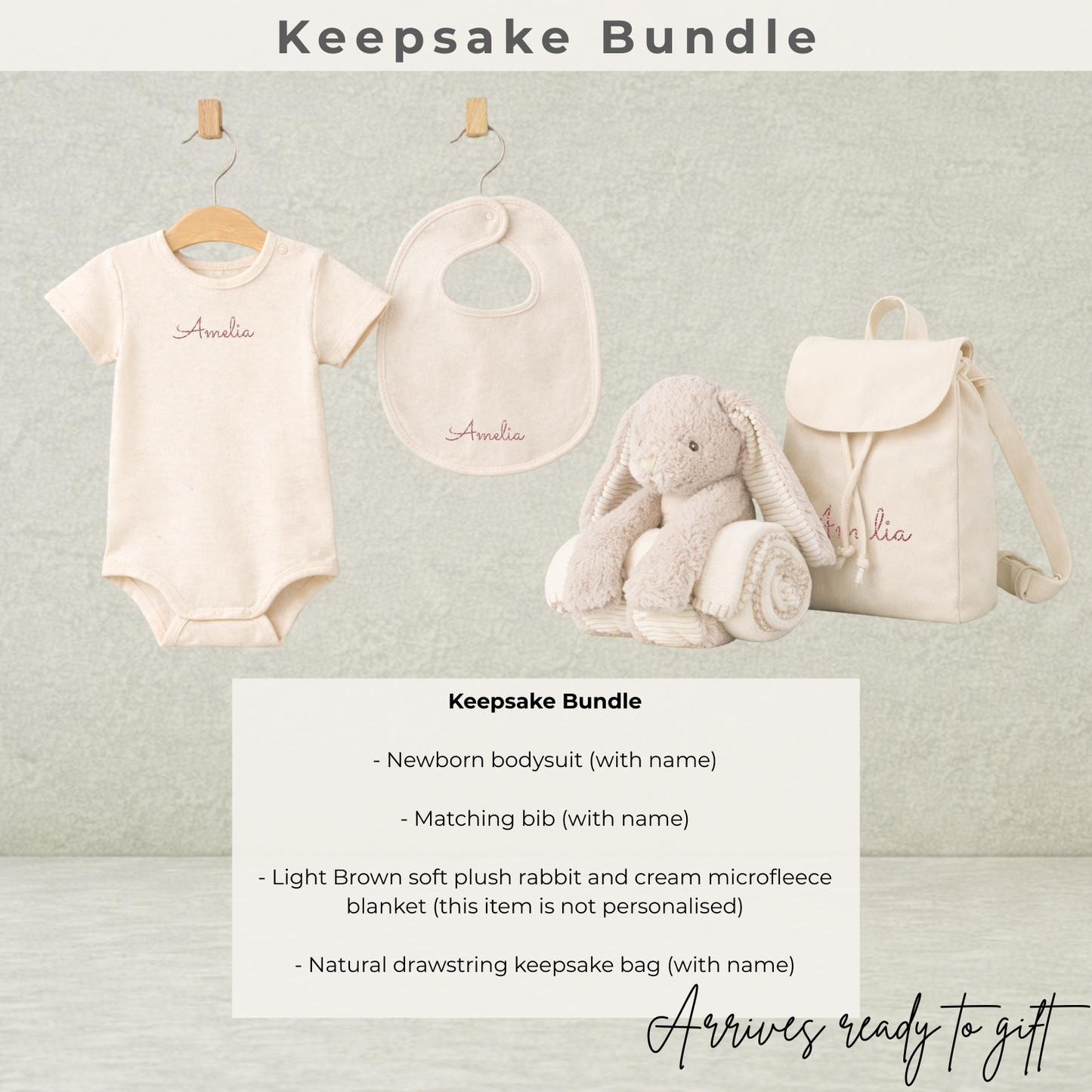 Baby & Mum Gift Set - Personalised Name