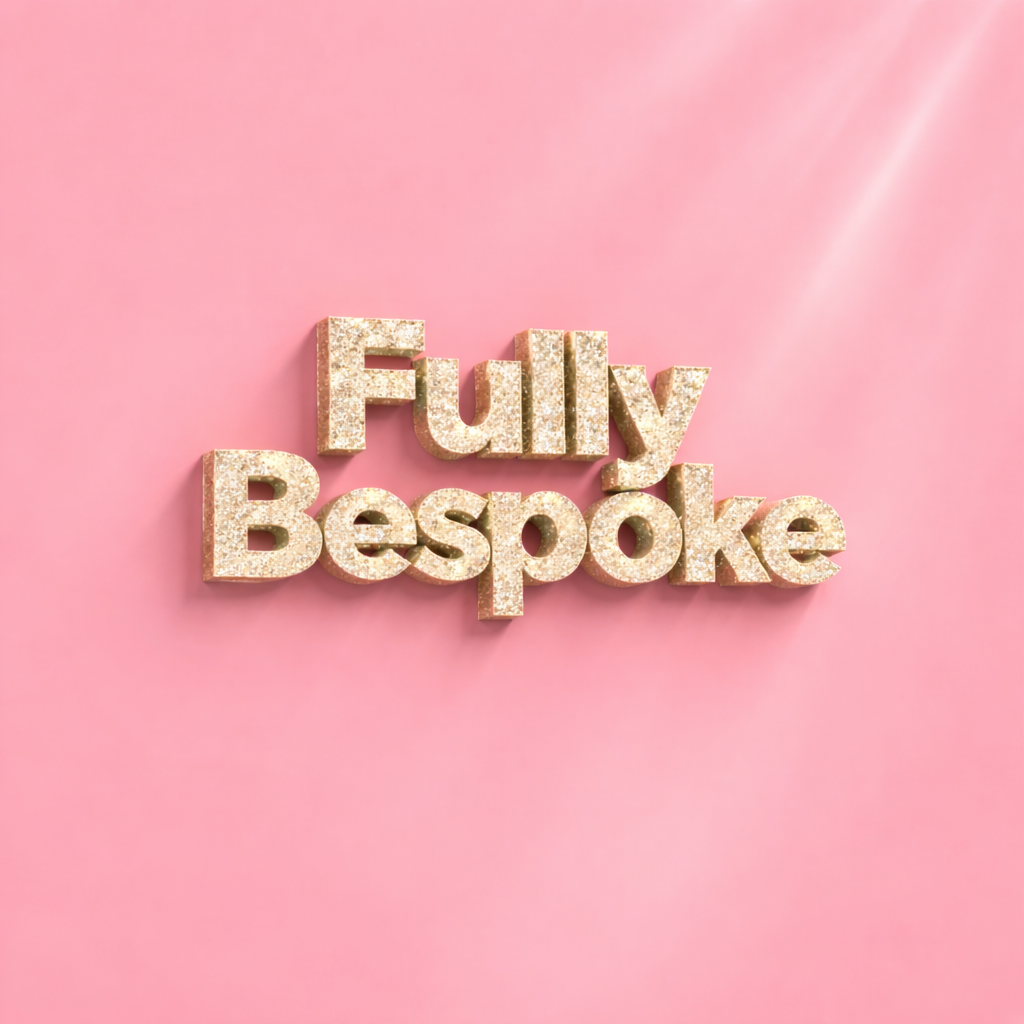 Fully Bespoke Glitter/Velvet/Metallic Design - From £35