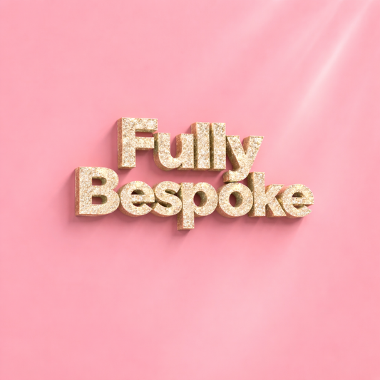 Fully Bespoke Glitter/Velvet/Metallic Design - From £35