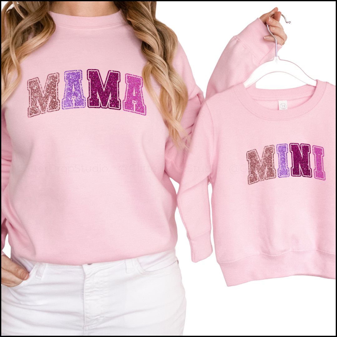 Mama & Mini Pink Matching Sweats