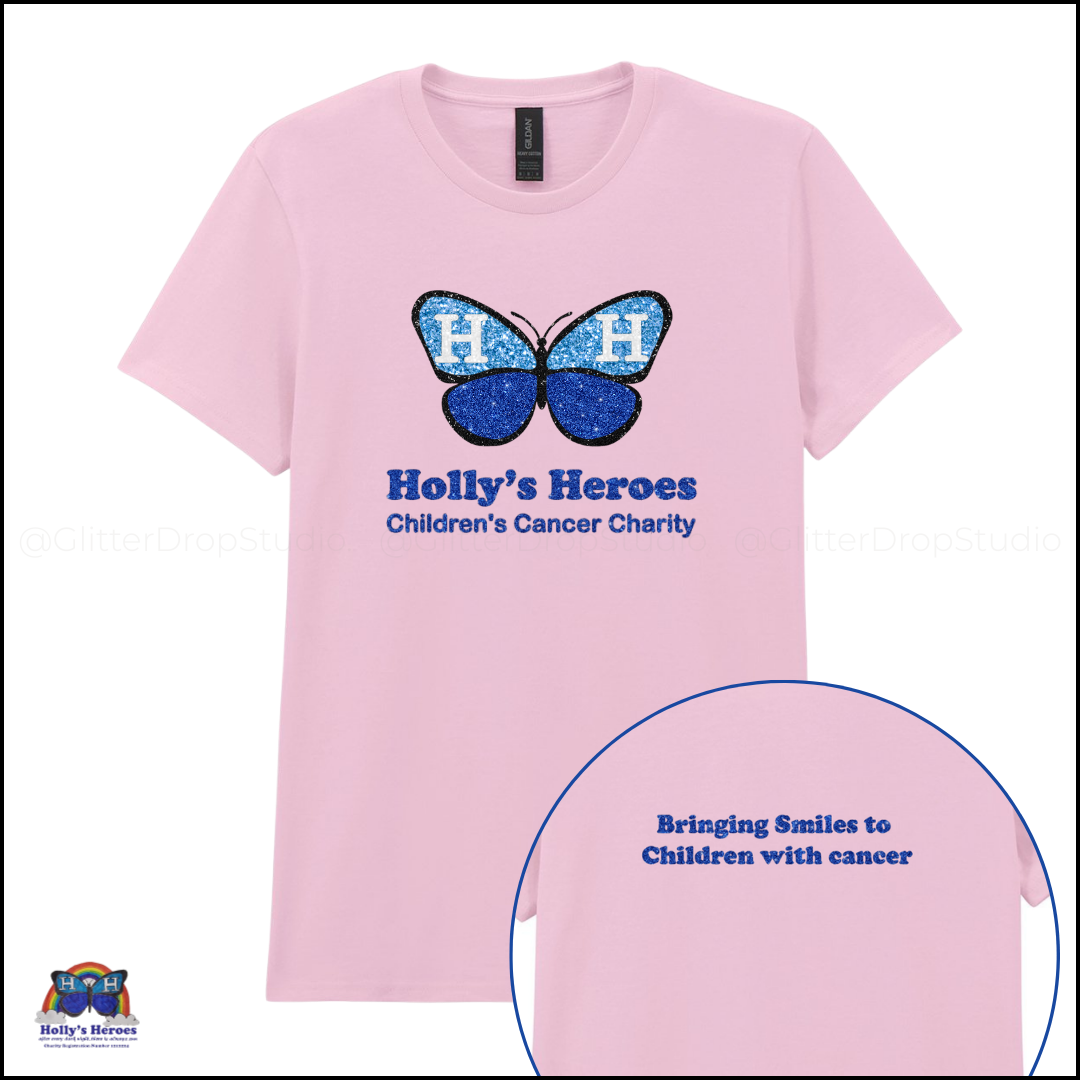 Official Holly’s Heroes Glitter T-Shirt