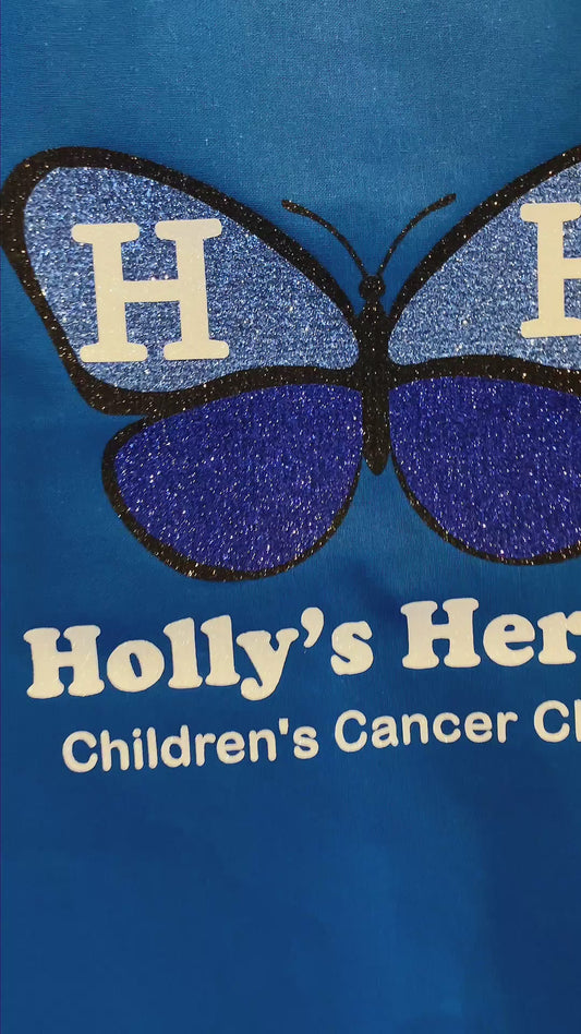 Glitter Tote Bag | Holly's Heroes